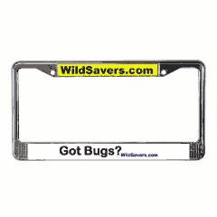 WildSavers.com License Plate Frame